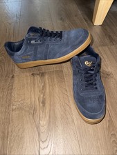 Men’s Gola Elan Suede Trainers Navy/Gum UK 9 – Excellent Condition