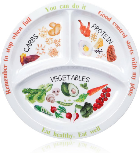 Portion control plate - portion,
