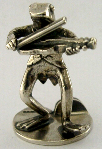 Sterling silver animal frog - sterling,