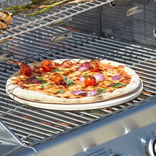 Ceramic pizza stone 13in - ceramic, for