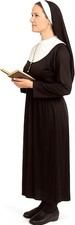 Novelty Nun Costume for Women