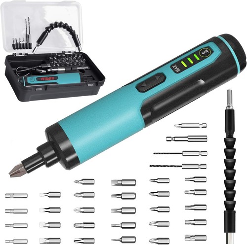 Electric cordless screwdriver - cordless,