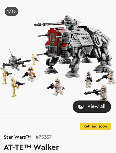 Lego star wars 75337 - lego,