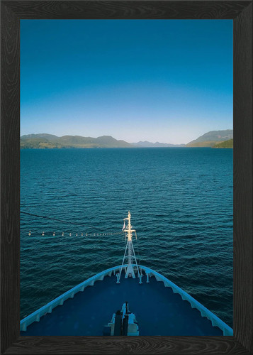 Cruise ship sailing calm - sailing,