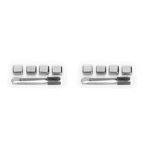 Reusable metal whiskey stones - reusable,