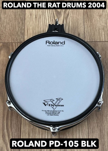 Roland 105blk 10 - ✅🐀roland, pd-105blk✅10"
