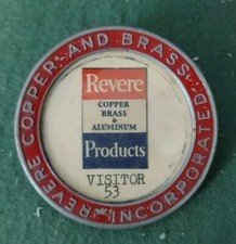 Revere Products Visitor Badge #53