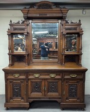 Huge Solid Oak Victorian