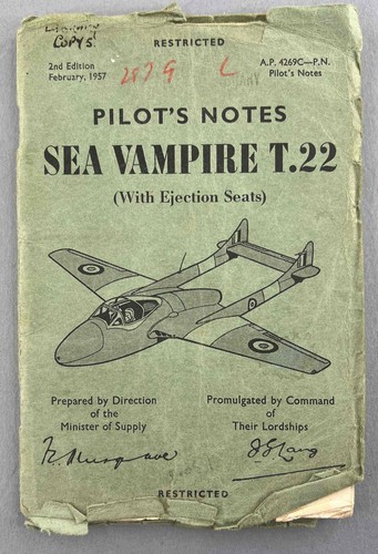 Havilland sea vampire - sea,