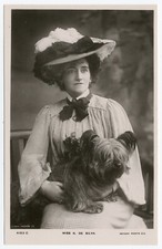 SKYE TERRIER EDWARDIAN LADY