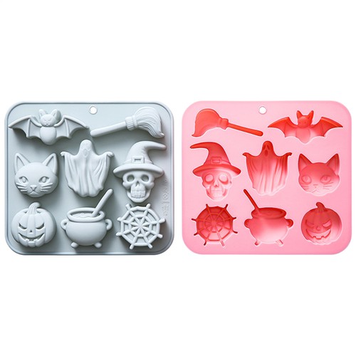 Pack halloween silicone - 2,