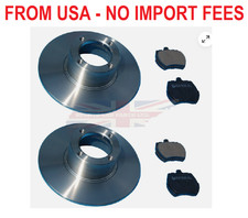 Pair of New Brake Rotors &