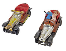 2x Vintage Husky Models Toys Chitty Chitty bang bang diecast model Unboxed