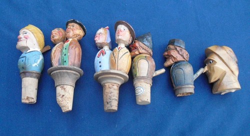 Lot vintage hand - lot, carved