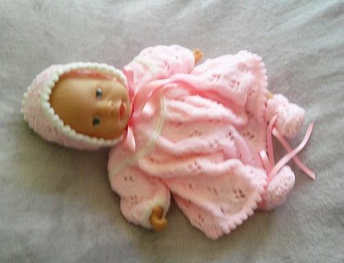 Hand knitted dolls - , clothes