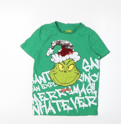 Tescos boys green grinch - tescos,