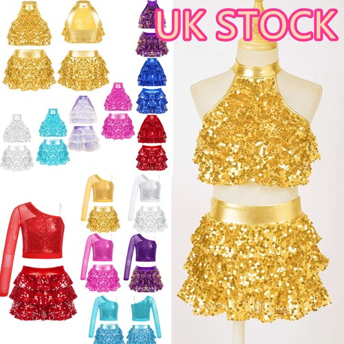 Girl sequins dance costume - dance,