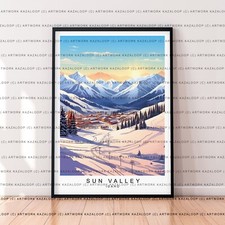 Sun Valley Idaho Unframed