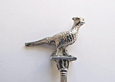 Vintage Silver Plated Woburn Abbey Pheasant Spoon