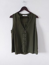 Womens Vest Blouse Top Size XL