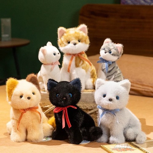Soft cat plush toy stuffed - plush,