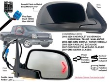 Power Folding Mirror for GM