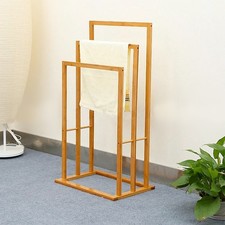 Bamboo Wooden Towel Holder