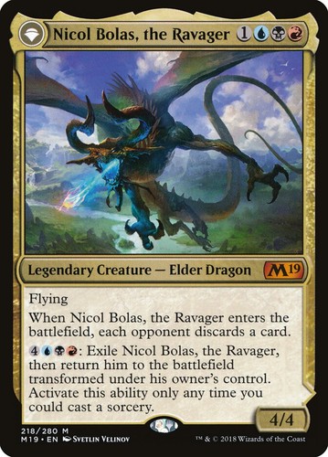 Nicol bolas the ravager - bolas, x1