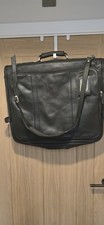M&S LEATHER SUIT CARRIER BLACK