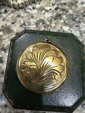 Sterling Silver Gilded Locket