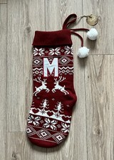 Matalan Red Fairisle Pom Pom