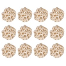 20 Pcs Wicker Rattan Balls