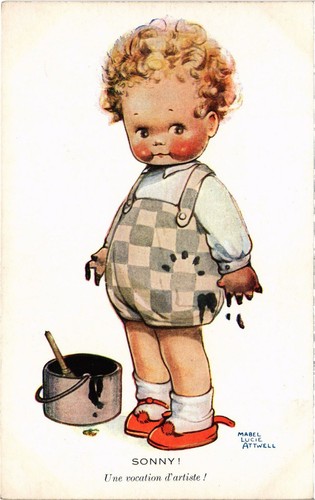 Artist signed mabel lucie - signed,