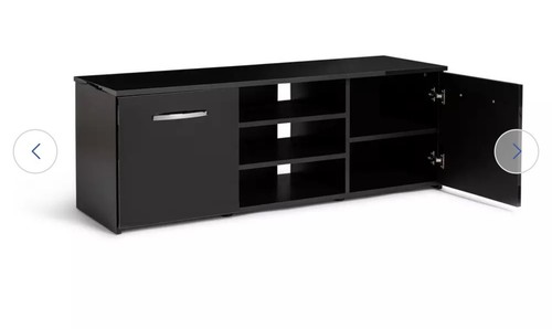 Black cabinet - tv,