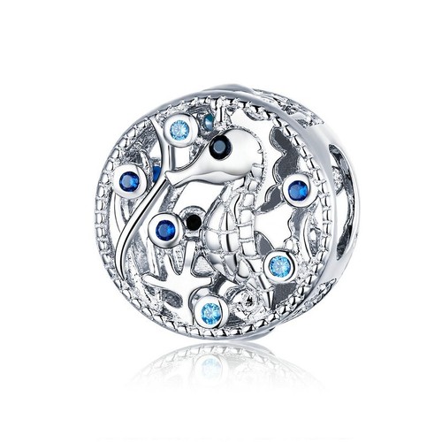 Sea horse charm bead holiday - sea,