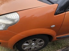Citroen C3 Pluriel Passenger Side PS Nearside NS Wing Orange