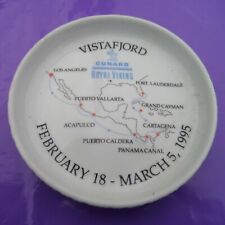 CUNARD ROYAL VIKING VISTAFJORD ROSENTHAL PIN DISH 1995
