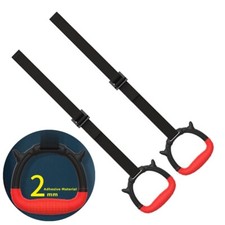 Gymnastics Rings Pull Up Exercise Rings Workouts Adjustable Straps Buckles