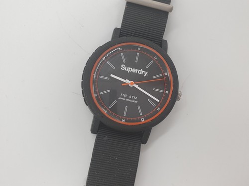 Superdry campus black rubber - superdry,