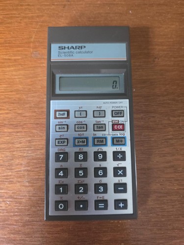 Vintage sharp 508a - sharp, el-508a