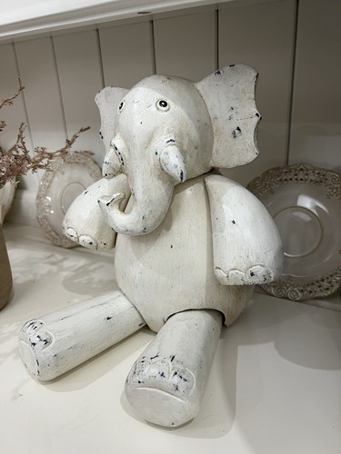 Unique white vintage wooden - unique,