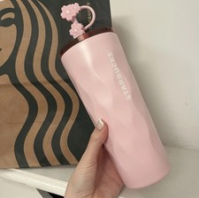 Starbucks pink ripple cold - starbucks, cup