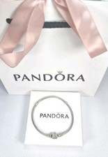 Pandora Moments Snake Chain Charm Bracelet, Mint Condition, With Packaging 20cm