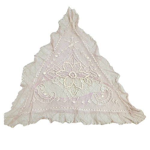 Antique tambour mesh boudoir - tambour,