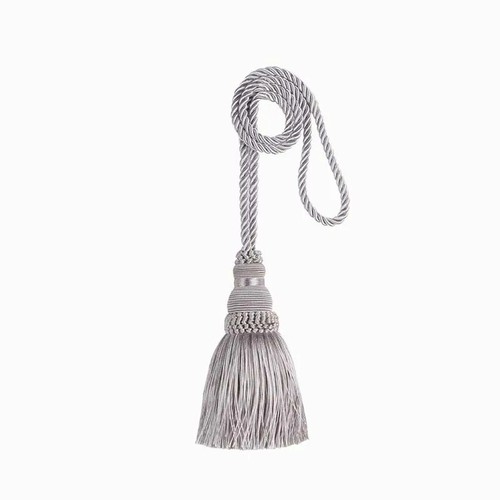 Pair tassel rope curtain - pair, of
