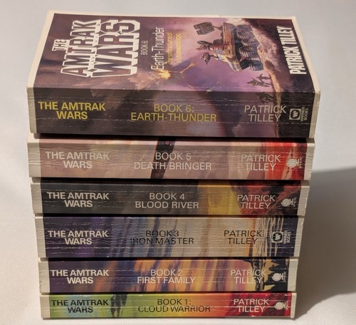 The amtrak wars book - amtrak, series