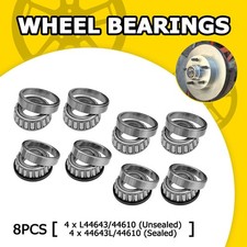 8Pcs Wheel Bearing Trailer Set