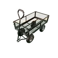 NEW Heavy Duty Garden Trolley Cart Wheelbarrow Trailer Large - NEXT DAY DELIVERY