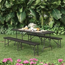 Rattan Foldable Garden Outdoor