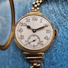 Vintage 9k Solid Gold Longines